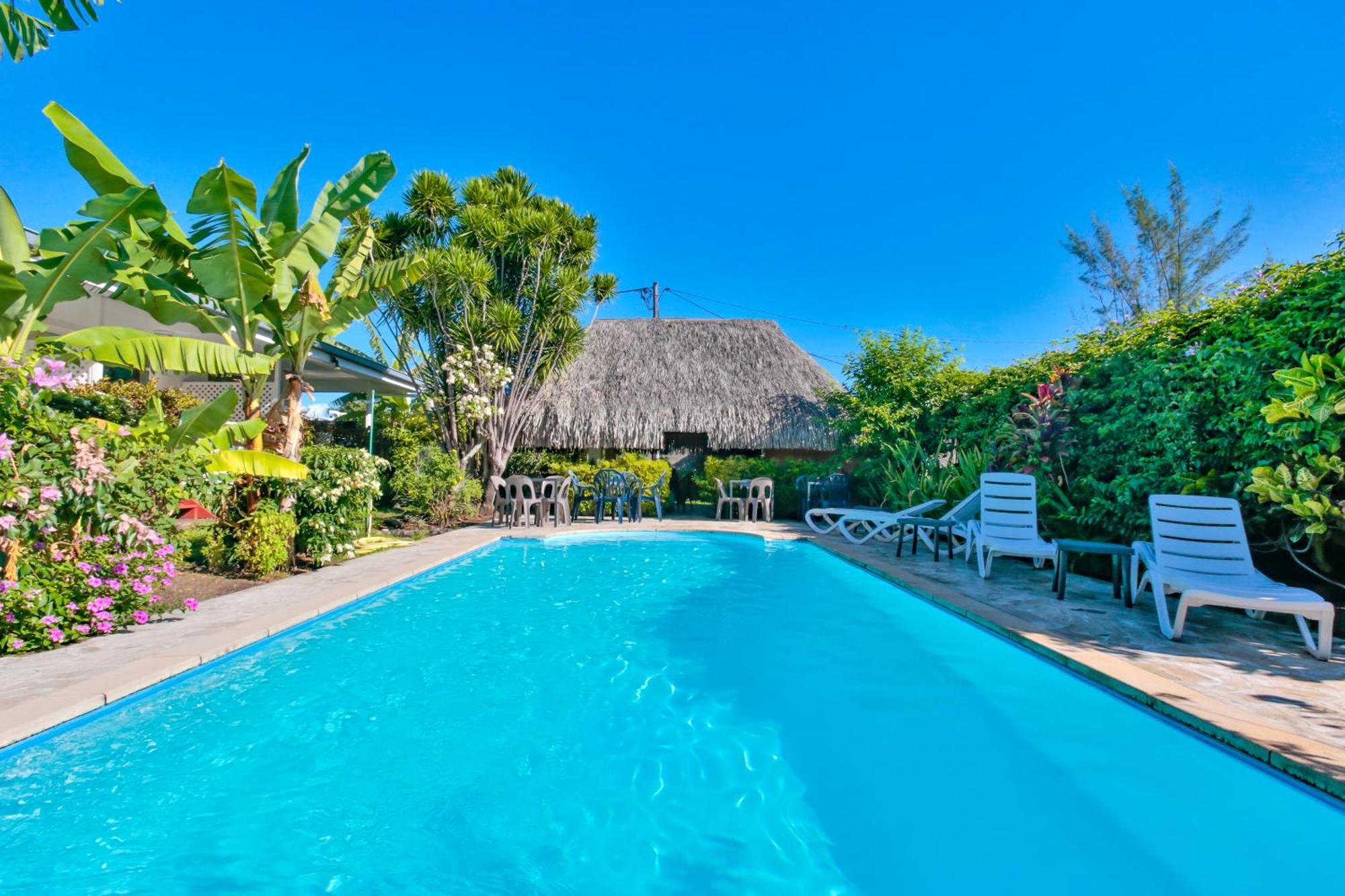 Pension De La Plage Punaauia  Exterior foto